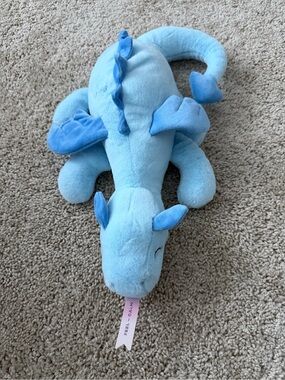 Tiny Love Carry Weighted Huggable Blue Dragon Plush Calming Toy